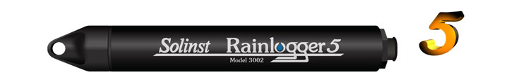 registrador de datos de pluviómetro rainlogger 5