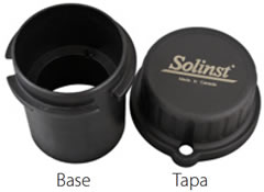 Base Tapa solinst aquavent aquavent guía de usuario aquavent ventilado soporte de cable soporte de suspensión solinst aquavent soporte de cable soporte de suspensión aseguramiento aquavent aseguramiento solinst aquavent aseguramiento solinst cable de aquavent en imagen de pozo