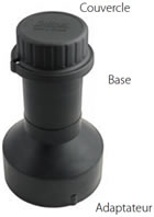 Solinst AquaVent Vented Datalogger Adaptateur de bouchon de puits solinst aquavent vented datalogger adaptateur de bouchon de puits