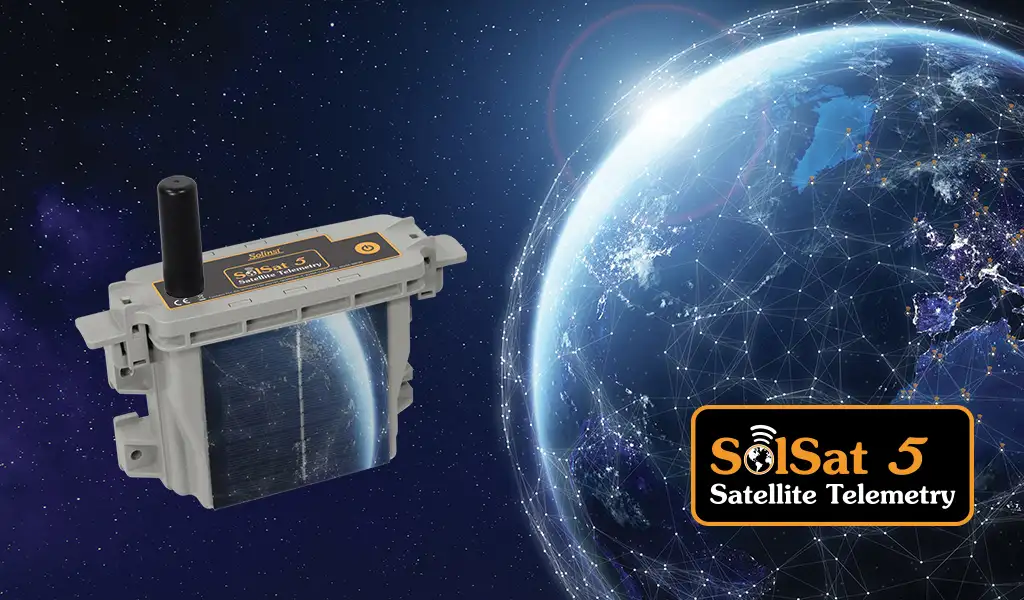 système de télémétrie par satellite solsat 5 conçu pour prendre en charge les enregistreurs de données solinst pour la surveillance à distance du niveau d'eau