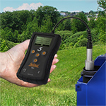 new rugged data transfer device provides instant water level readings