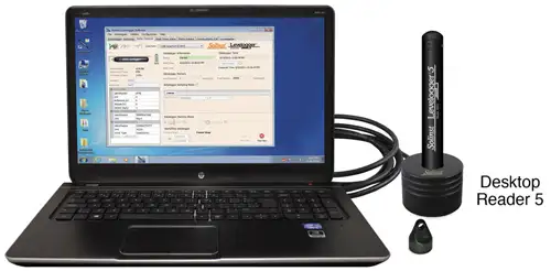solinst levelogger connected to laptop using an optical desktop reader 5