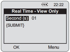 figure 8-3 real time - edit menu