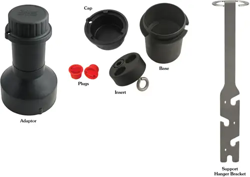 figure 3 3 2 inch well cap assembly adaptor and support hanger bracket