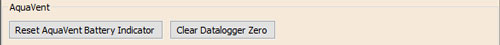 reset the solinst aquavent vented datalogger battery indicator reading