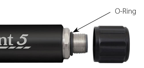 solinst aquavent o-ring at the vented cable connection image
