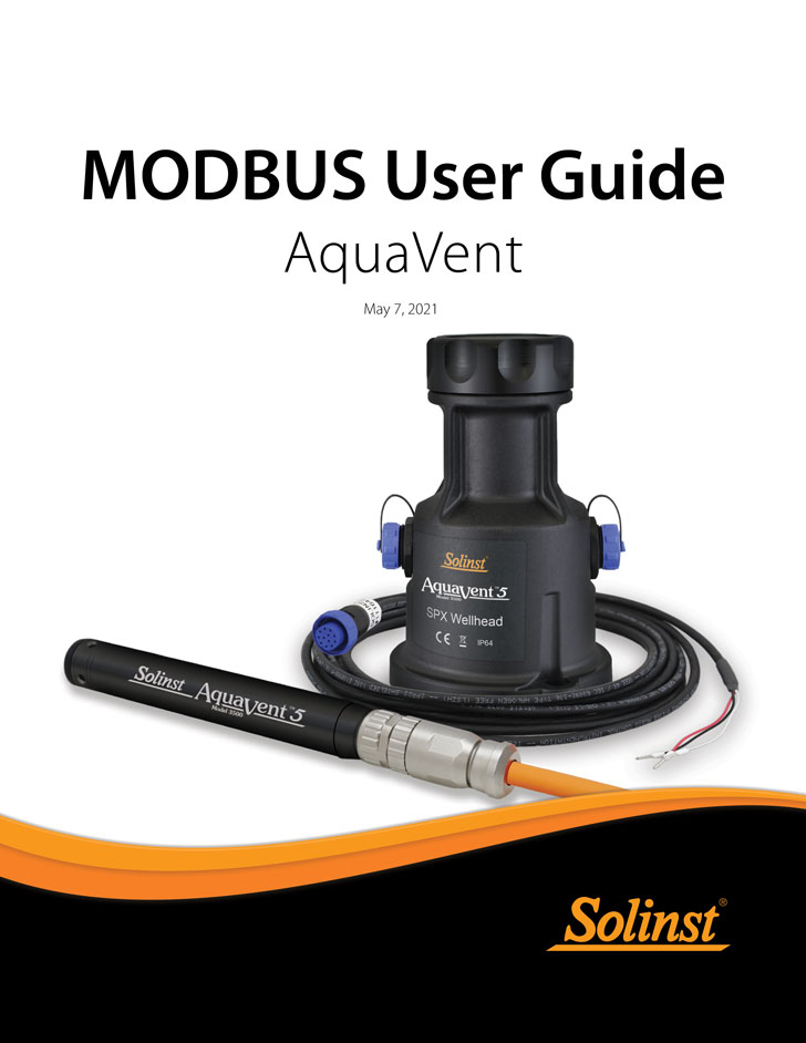 solinst aquavent 5 vented water level datalogger modbus user guide