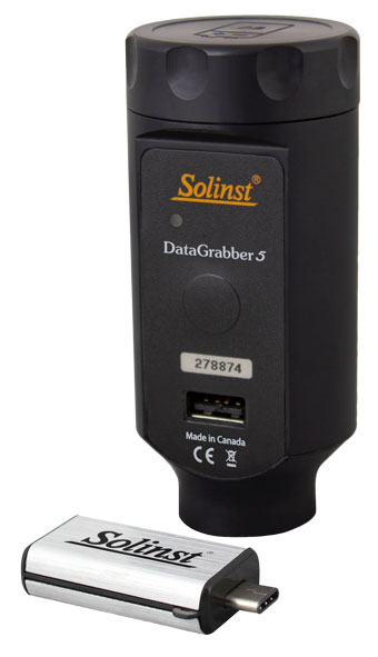 dispositivo de transferencia de datos usb solag datagrabber 5 diseñado para usar con registradores de nivel de agua levelogger