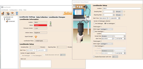 solinst levelsender 5 software screen shots