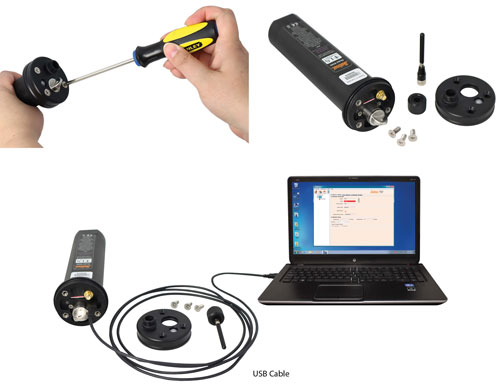 solinst levelsender usb cable connection