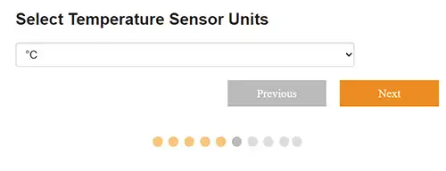 solinst solsat 5 satellite telemetry system step 6 temperature unit settings