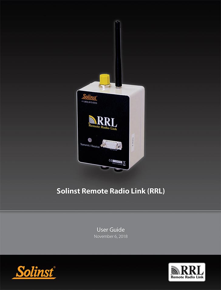 solinst rrl remote monitoring networks remote monitoring for leveloggers rrl user guide image