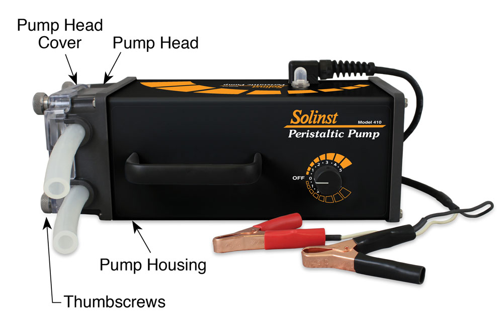 Solinst 410 Peristaltic Pump Head Replacement MK4