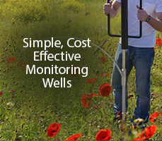 simple, cost effective monitoring wells