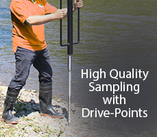 high quality sampling with drive-points