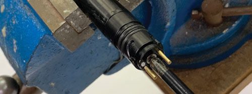 if using vise grips do not over tighten as this could damage the solinst meter tape seal plug