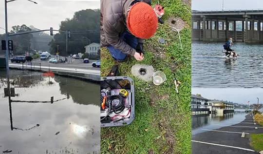 evaluación de la vulnerabilidad de las inundaciones costeras a la subida del nivel del mar