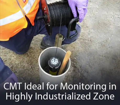 solinst 403 cmt multilevel system ideal for monitoring in highly industrialized zone