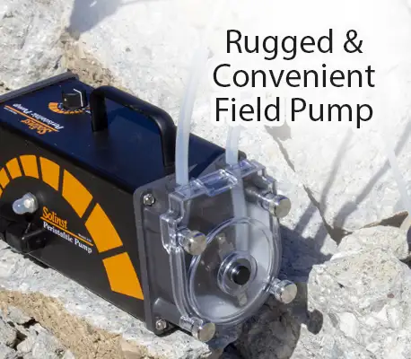 solinst model 410 peristaltic pump rugged and convenient field pump design