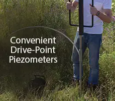 solinst model 615 drive point piezometers are convenient and easy to use