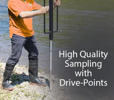 high quality water sampling with solinst drive point piezometers