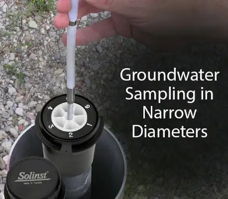 solinst 408m micro double valve pump ideal for groundwater sampling in narrow diameter applications