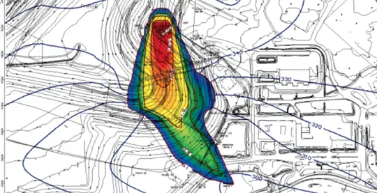 chlorobenzene plume based on initial investigations and modeling