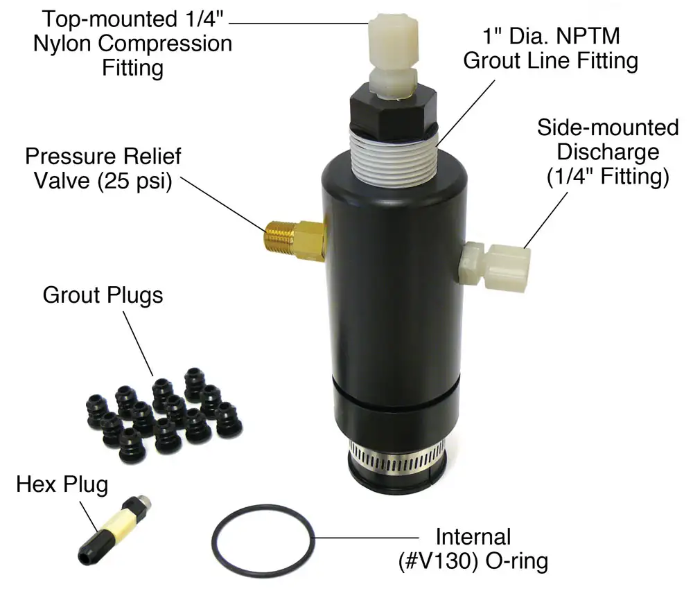 solinst 403 cmt multilevel system grout adaptor setup