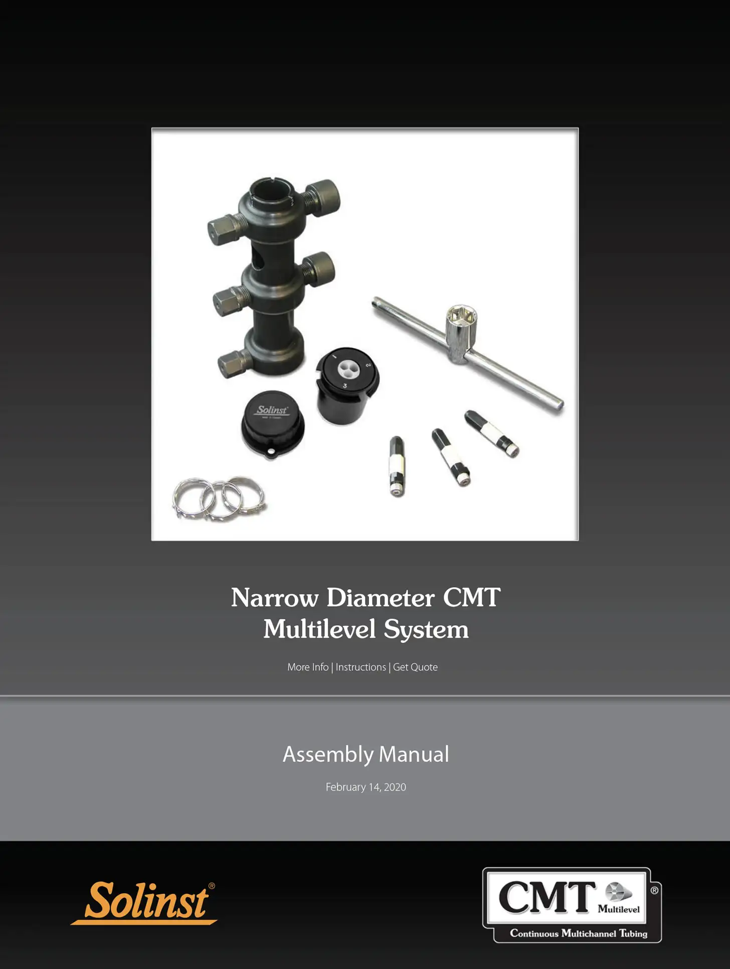 solinst model 403n narrow diameter cmt multilevel system assembly manual