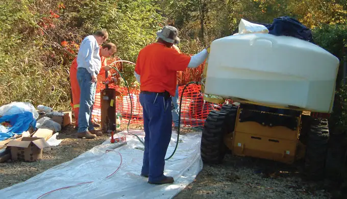 waterloo multilevel system installation figure 8 1 adding water to the system