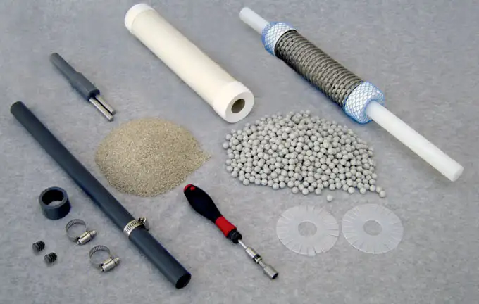 figure 26 components and tools needed for cmt multilevel system sand and bentonite cartridge installation