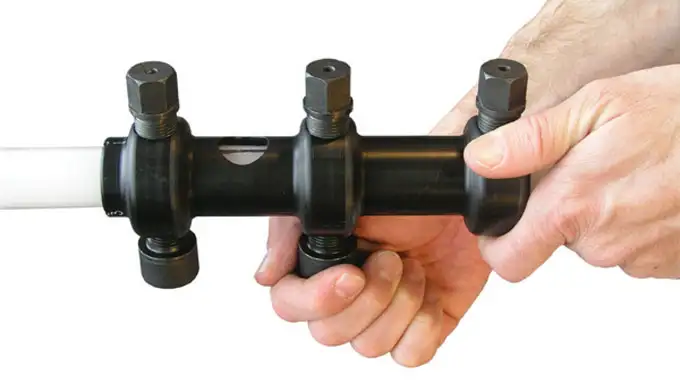 figure 7 using 3 channel cmt port cutting guide