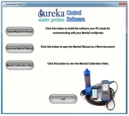 solinst eureka manta control software